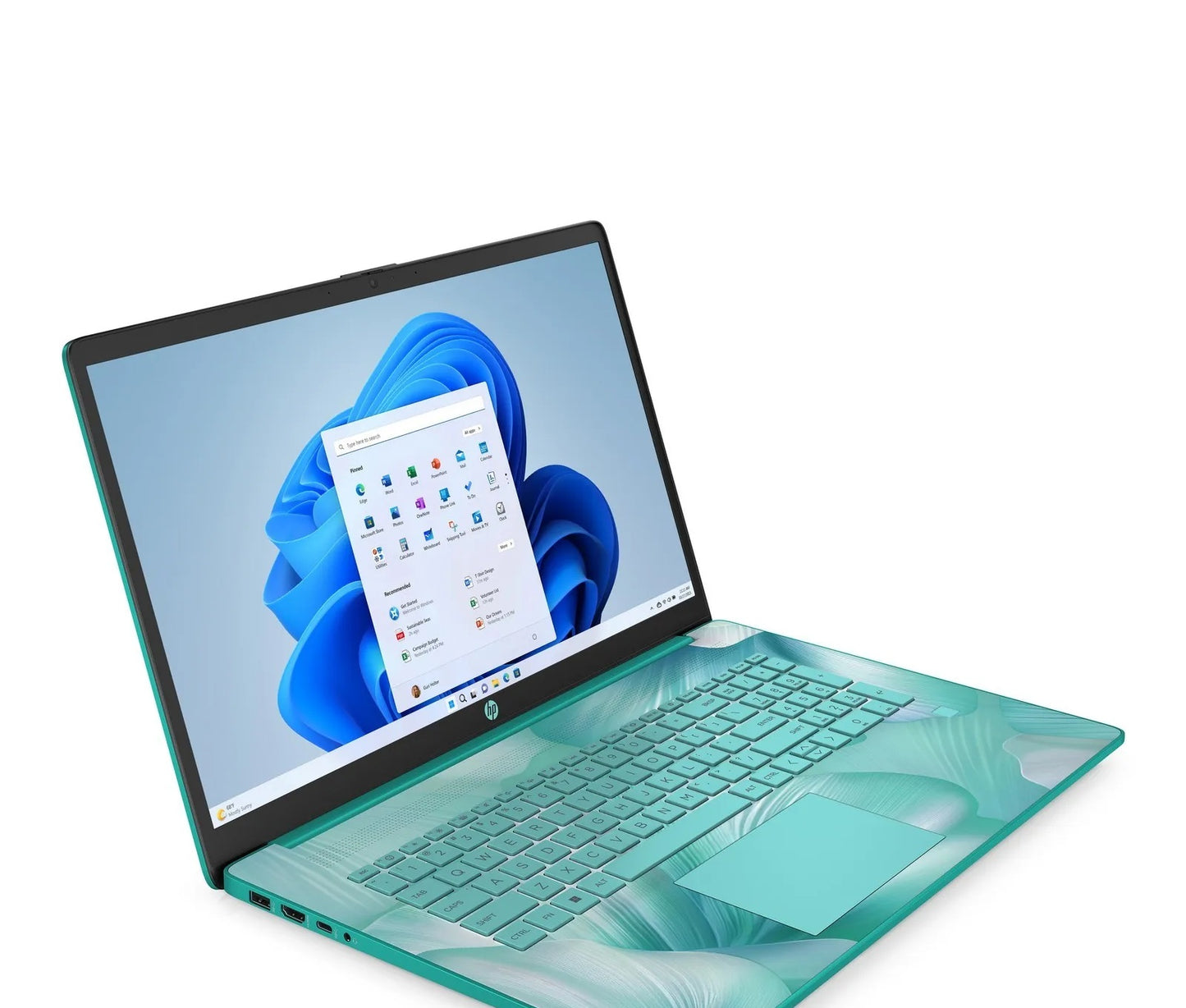 Laptop HP 17'' / Intel N4120 / 4GB / SSD 128GB / Intel UHD / HD +/Touch/Win 11/Blue